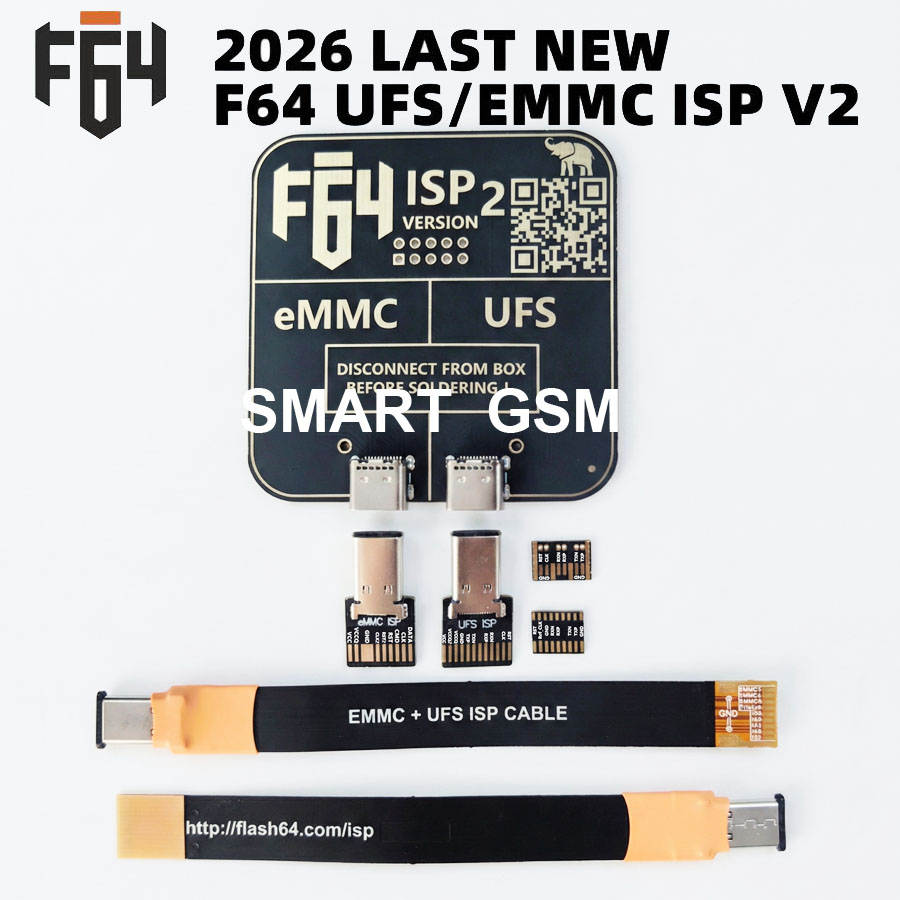 Flash 64 Ultra F64 Box UFS EMMC ISP V2 Adapter Repair Tool