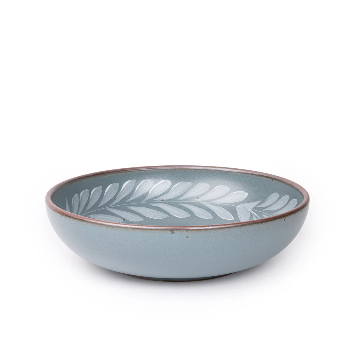 Hand Painted Weeknight Serving Bowl, Tulip Crown