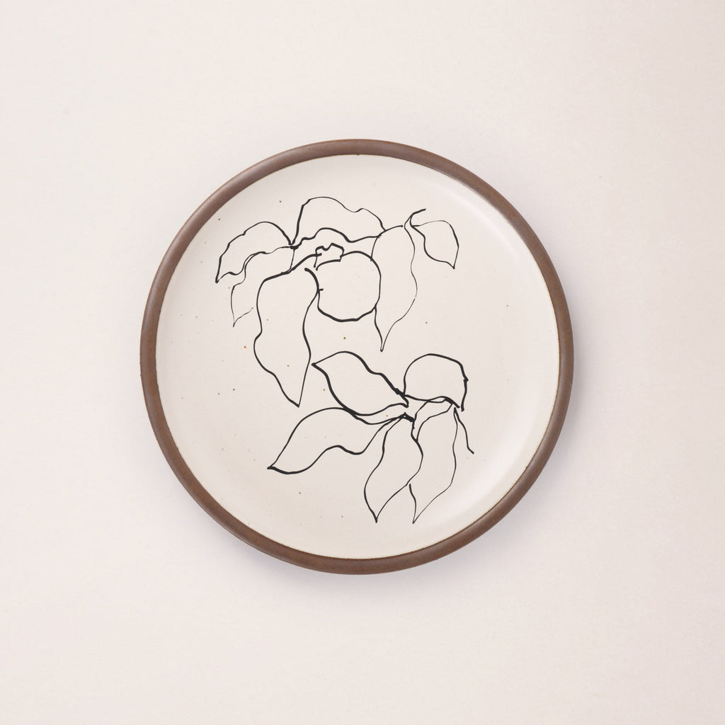 Dinner Plate Set Illustrations from Verve, I-IV